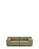 Plastics Tech Fabric Two-Seater Sofa Green