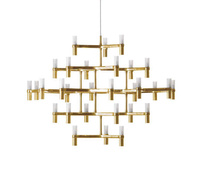 Lampa Wisząca Nemo Crown Major Pozłacany