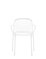 Hiray Small Armchair White