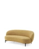 Lunam Curly Sofa Żółty