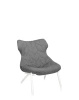 Foliage Trevira Armchair White Gray