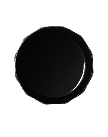 Matelasse' Vase Black