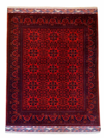 Afghan Khan Wool Carpet 075 x 120 119528