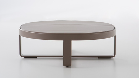 Gandiablasco Flat Round Coffee Table Ø90 cm