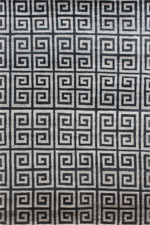 Serge Lesage Labyrinth Black Silver Carpet