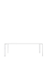 Four Outdoor 223x79 cm Table White