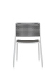 Audrey Chair White Black