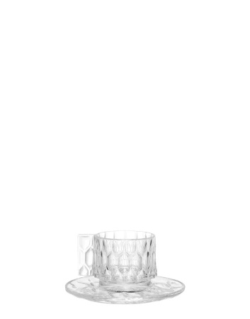 Jellies Family Espresso Cup Set (4 pieces) Transparent 