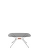 Blast Square Table Gray/Brown