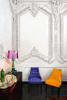 Bourgie Metal Table Lamp Silver