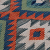 Dywan wełniany kilim afgański wielokolorowy 97925 87x59