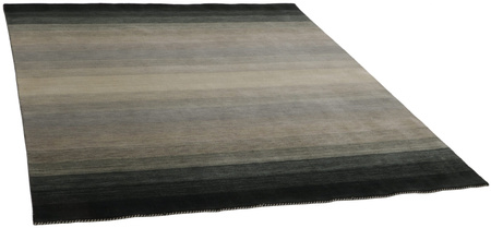 Rezas Panorama Black Grey rug 7005