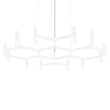 Nemo Crown Plana Minor White Pendant Lamp