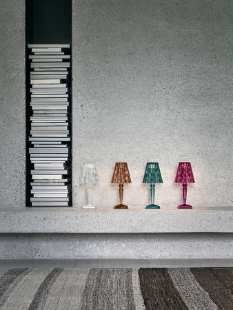 Big Battery Plug Version Lamp Transparent