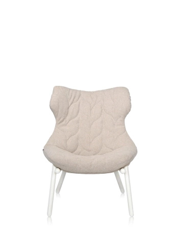 Foliage Trevira Armchair White Beige