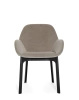 Clap Aquaclean Armchair Black Ecrù