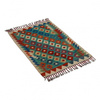 Dywan wełniany kilim afgański wielokolorowy 97782 86x61