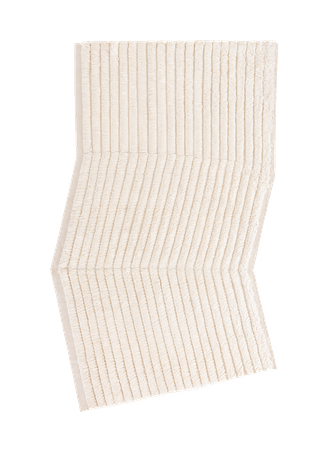 Gan Lines White carpet