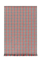 Gan Garden Layers Tartan Blue Carpet