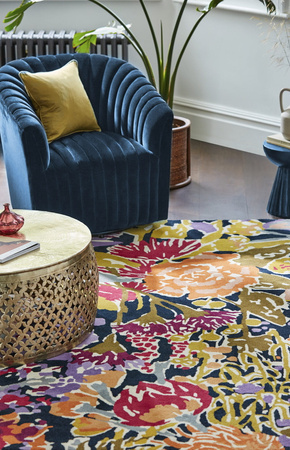 Harlequin Sanguine Aubergine rug 143205