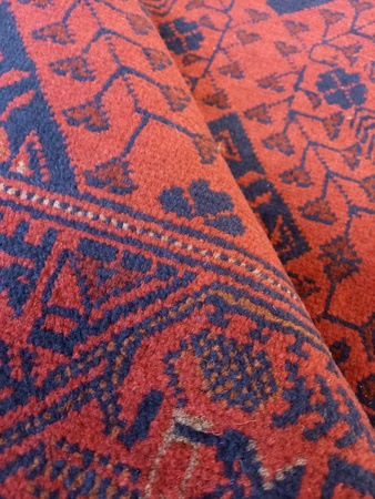 Afghan Khan Wool Rug 123 x 195 123809