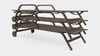 Gandiablasco Stack Chaise Lounger With Arms And Wheels