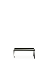 Trays 80 cm x 40 cm Stolik Czarny