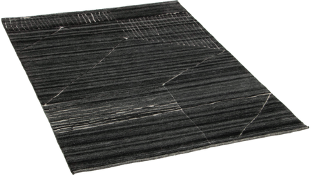 Landscape Fields Charcoal rug