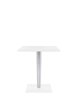 Toptop Contract Square Table White