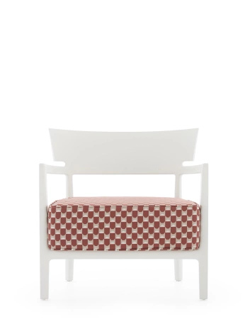 Cara Outdoor Liberty Obi Check White Rust Armchair