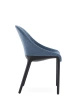 Eleganza Ela Brummel Chair Black Blue