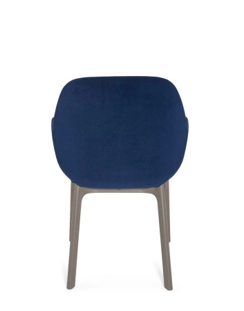 Clap Aquaclean Armchair Taupe Navy Blue