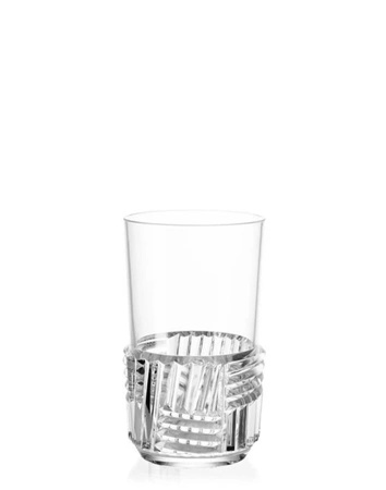 Trama Long Glasses Set (4 pieces) Transparent