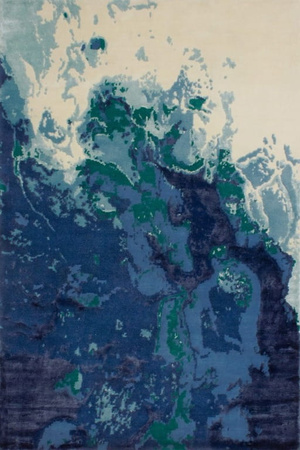 Serge Lesage Océan Bleu Profond carpet