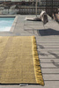 Nanimarquina Tres Outdoor Texture Mustard Carpet