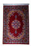 Iran Ghom Harir Silk Carpet 79554 100x150