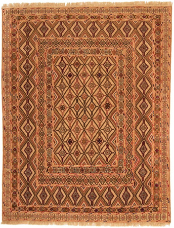 Dywan Wełniany Afghan Unique Kelim 146 x 187 39100