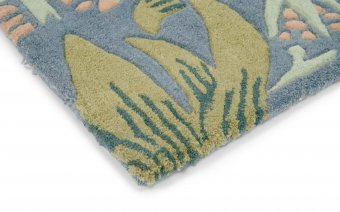 Morris&Co Strawberry Thief Slate Carpet 27718