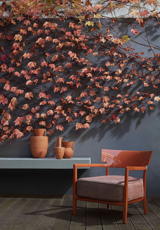 Cara Armchair Green-Black