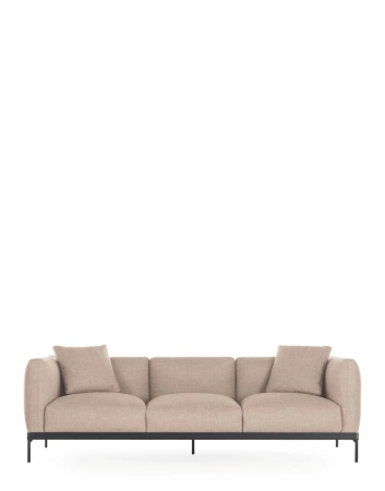 Asia Three-Seater Sofa (Panamino) Beige