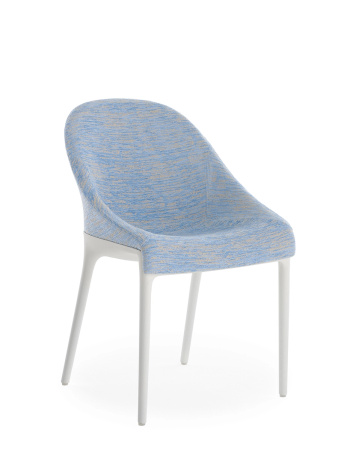 Eleganza Ela Chair White Blue
