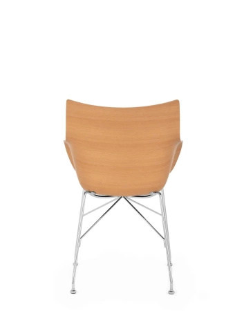 Q/Wood Soft Chair Light Wood Black FSC™