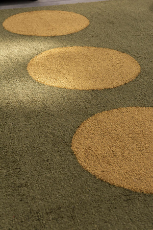 Brink&Campman Festival Dots Olive Green rug 495817
