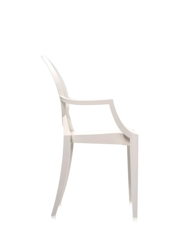 Louis Ghost Chair White