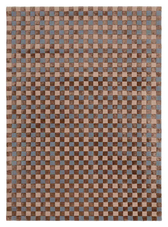 Magda Fornal Flicker Blue Beige Brown carpet 5016