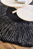 Toulemonde Bochart Eye Flower Noir Carpet