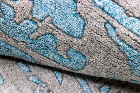 Rezas Shangri La Aqua Azul Carpet 7032
