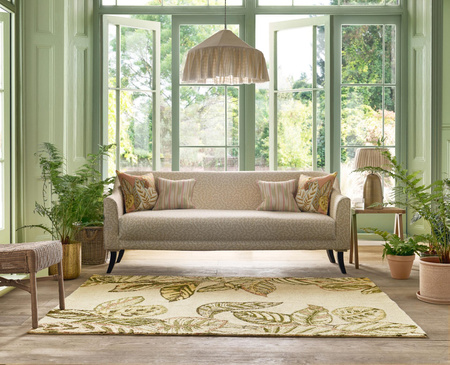 Sanderson Calathea Samphire rug 445617