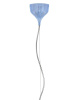 Gè Transparent Pendant Lamp Blue