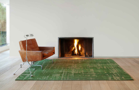 Louis de Poortere Baobab Perrier's Green carpet 9202